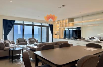 Apartment - 2 Bedrooms - 4 Bathrooms for rent in Seef Lusail Tower 1 - Seef Lusail - Lusail City - Lusail