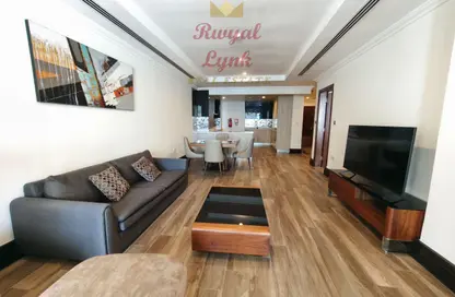 شقة - غرفة نوم - 2 حمامات للايجار في فيفا غرب - فيفا بحرية - جزيرة اللؤلؤة - الدوحة