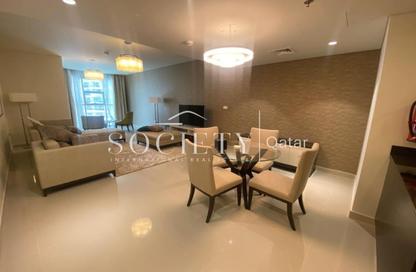 Apartment - 2 Bedrooms - 3 Bathrooms for rent in Burj DAMAC Marina - Marina District - Lusail