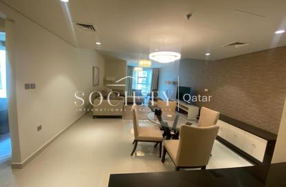 Apartment - 2 Bedrooms - 3 Bathrooms for rent in Burj DAMAC Marina - Marina District - Lusail