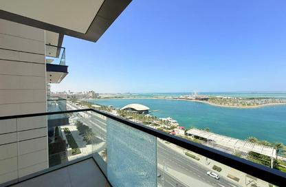 Apartment - 1 Bedroom - 2 Bathrooms for rent in Lusail Marina Heights - Marina District - Lusail Apartment - 1 Bedroom - 2 Bathrooms for rent in Lusail Marina Heights - Marina District - Lusail