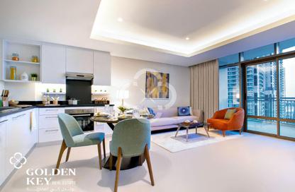 Apartment - 1 - 1 for rent in Abraj Bay - Abraj Quartiers - The Pearl Island - Doha Apartment - 1 - 1 for rent in Abraj Bay - Abraj Quartiers - The Pearl Island - Doha