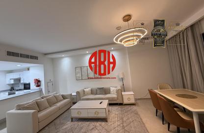 Apartment - 1 - 1 for rent in Lusail Marina Heights - Marina District - Lusail