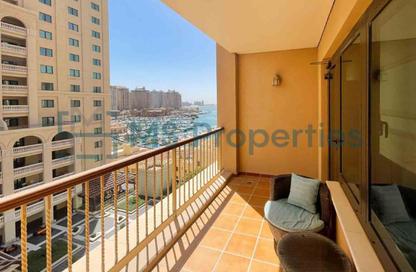 Apartment - Studio - 1 Bathroom for rent in East Porto Drive - Porto Arabia - The Pearl Island - Doha Apartment - Studio - 1 Bathroom for rent in East Porto Drive - Porto Arabia - The Pearl Island - Doha