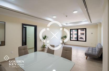 Apartment - 1 Bedroom - 2 Bathrooms for rent in East Porto Drive - Porto Arabia - The Pearl Island - Doha Apartment - 1 Bedroom - 2 Bathrooms for rent in East Porto Drive - Porto Arabia - The Pearl Island - Doha