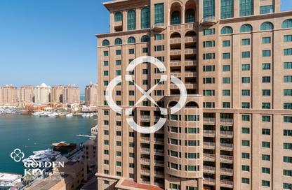 Apartment - 1 Bedroom - 2 Bathrooms for rent in East Porto Drive - Porto Arabia - The Pearl Island - Doha Apartment - 1 Bedroom - 2 Bathrooms for rent in East Porto Drive - Porto Arabia - The Pearl Island - Doha