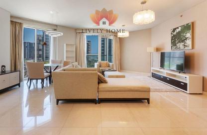 شقة - 1 - 2 للايجار في برج داماك مارينا - منطقة المارينا - الوسيل شقة - 1 - 2 للايجار في برج داماك مارينا - منطقة المارينا - الوسيل