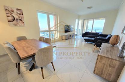 Apartment - 2 Bedrooms - 3 Bathrooms for rent in Viva East - Viva Bahriyah - The Pearl Island - Doha