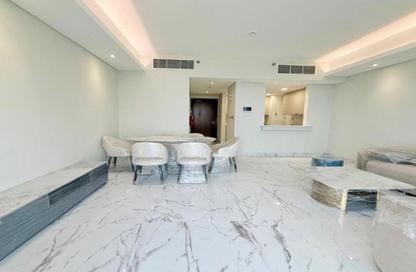 Apartment - 2 Bedrooms - 3 Bathrooms for rent in Lusail Marina Heights - Marina District - Lusail