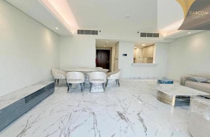 Apartment - 2 Bedrooms - 3 Bathrooms for rent in Lusail Marina Heights - Marina District - Lusail Apartment - 2 Bedrooms - 3 Bathrooms for rent in Lusail Marina Heights - Marina District - Lusail