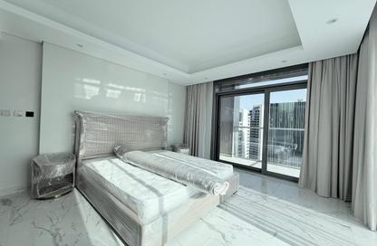Apartment - 2 Bedrooms - 3 Bathrooms for rent in Lusail Marina Heights - Marina District - Lusail