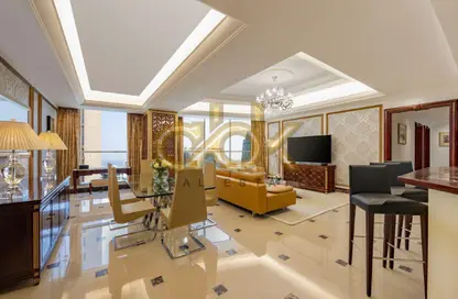 Apartment - 2 Bedrooms - 3 Bathrooms for rent in West Bay Tower - West Bay - West Bay - Doha