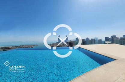 Apartment - 2 Bedrooms - 3 Bathrooms for rent in FJ9 Residential Tower - Marina District - Lusail
