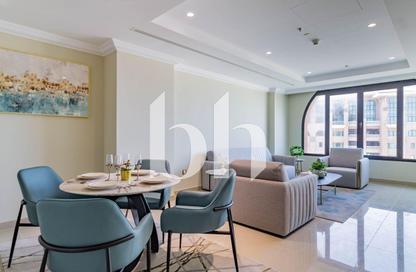 Apartment - 1 Bedroom - 2 Bathrooms for rent in West Porto Drive - Porto Arabia - The Pearl Island - Doha