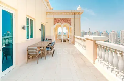 Penthouse - 3 Bedrooms - 4 Bathrooms for rent in East Porto Drive - Porto Arabia - The Pearl Island - Doha