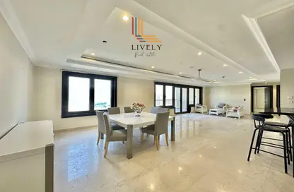 Apartment - 3 Bedrooms - 5 Bathrooms for rent in East Porto Drive - Porto Arabia - The Pearl Island - Doha