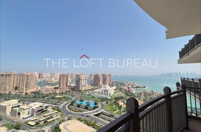 Apartment - 1 Bedroom - 1 Bathroom for rent in Abraj Bay - Abraj Quartiers - The Pearl Island - Doha