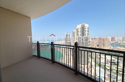 Apartment - 1 Bedroom - 1 Bathroom for rent in Abraj Bay - Abraj Quartiers - The Pearl Island - Doha