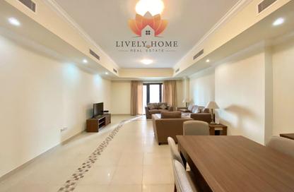 Apartment - 1 - 2 for rent in West Porto Drive - Porto Arabia - The Pearl Island - Doha