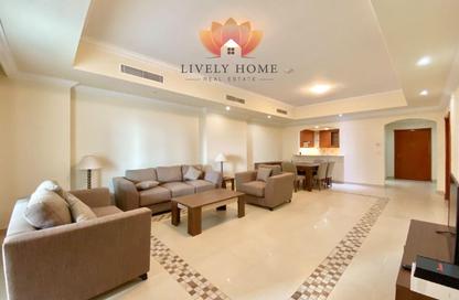 Apartment - 1 - 2 for rent in West Porto Drive - Porto Arabia - The Pearl Island - Doha
