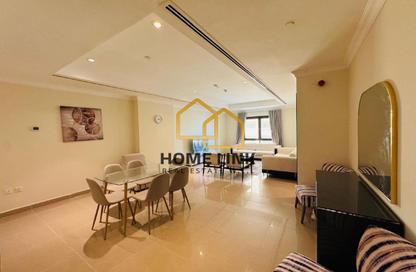 Apartment - 1 Bedroom - 2 Bathrooms for rent in East Porto Drive - Porto Arabia - The Pearl Island - Doha Apartment - 1 Bedroom - 2 Bathrooms for rent in East Porto Drive - Porto Arabia - The Pearl Island - Doha