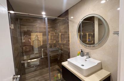 Apartment - 2 - 2 for rent in Lusail Marina Heights - Marina District - Lusail