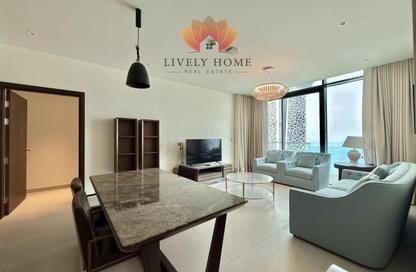 Apartment - 2 - 3 for rent in Lusail Residence - Marina District - Lusail
