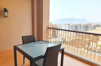 Apartment - 1 Bathroom for rent in West Porto Drive - Porto Arabia - The Pearl Island - Doha