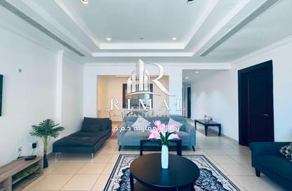Apartment - 1 Bedroom - 2 Bathrooms for rent in West Porto Drive - Porto Arabia - The Pearl Island - Doha