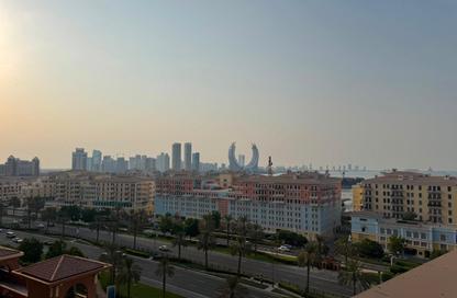 Apartment - 1 Bedroom - 2 Bathrooms for rent in East Porto Drive - Porto Arabia - The Pearl Island - Doha