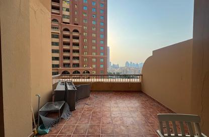 Apartment - 1 Bedroom - 2 Bathrooms for rent in East Porto Drive - Porto Arabia - The Pearl Island - Doha