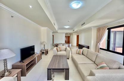 Apartment - 2 Bedrooms - 2 Bathrooms for rent in West Porto Drive - Porto Arabia - The Pearl Island - Doha