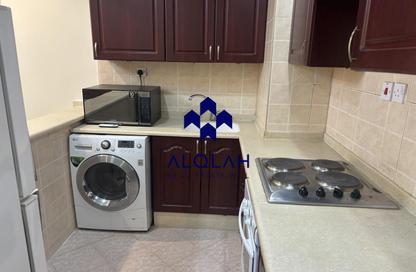 Apartment - 1 Bedroom - 2 Bathrooms for rent in Najma 28 - Ibn Dirhem Street - Najma - Doha