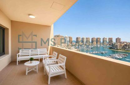 Apartment - 3 Bedrooms - 4 Bathrooms for sale in West Porto Drive - Porto Arabia - The Pearl Island - Doha Apartment - 3 Bedrooms - 4 Bathrooms for sale in West Porto Drive - Porto Arabia - The Pearl Island - Doha