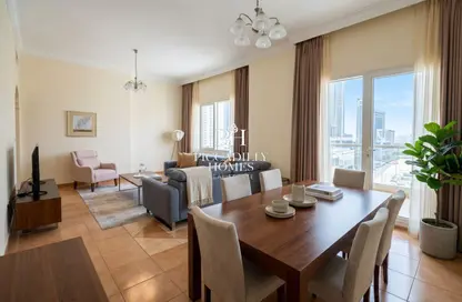 Apartment - 2 Bedrooms - 3 Bathrooms for rent in West Bay Tower - West Bay - West Bay - Doha