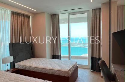 Apartment - 2 Bedrooms - 3 Bathrooms for rent in Lusail Marina Heights - Marina District - Lusail