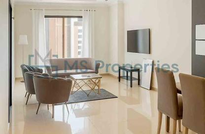 Apartment - 1 Bedroom - 2 Bathrooms for rent in East Porto Drive - Porto Arabia - The Pearl Island - Doha