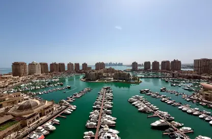 Apartment - Studio - 1 Bathroom for rent in East Porto Drive - Porto Arabia - The Pearl Island - Doha