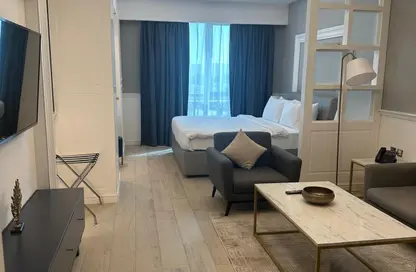 Apartment - Studio - 1 Bathroom for rent in Bin Al Sheikh Towers - Al Mirqab Al Jadeed - Doha