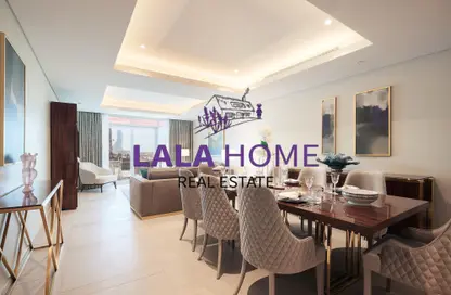 Townhouse - 3 Bedrooms - 5 Bathrooms for rent in Abraj Bay - Abraj Quartiers - The Pearl Island - Doha