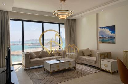 Apartment - 1 Bedroom - 2 Bathrooms for rent in Lusail Marina Heights - Marina District - Lusail