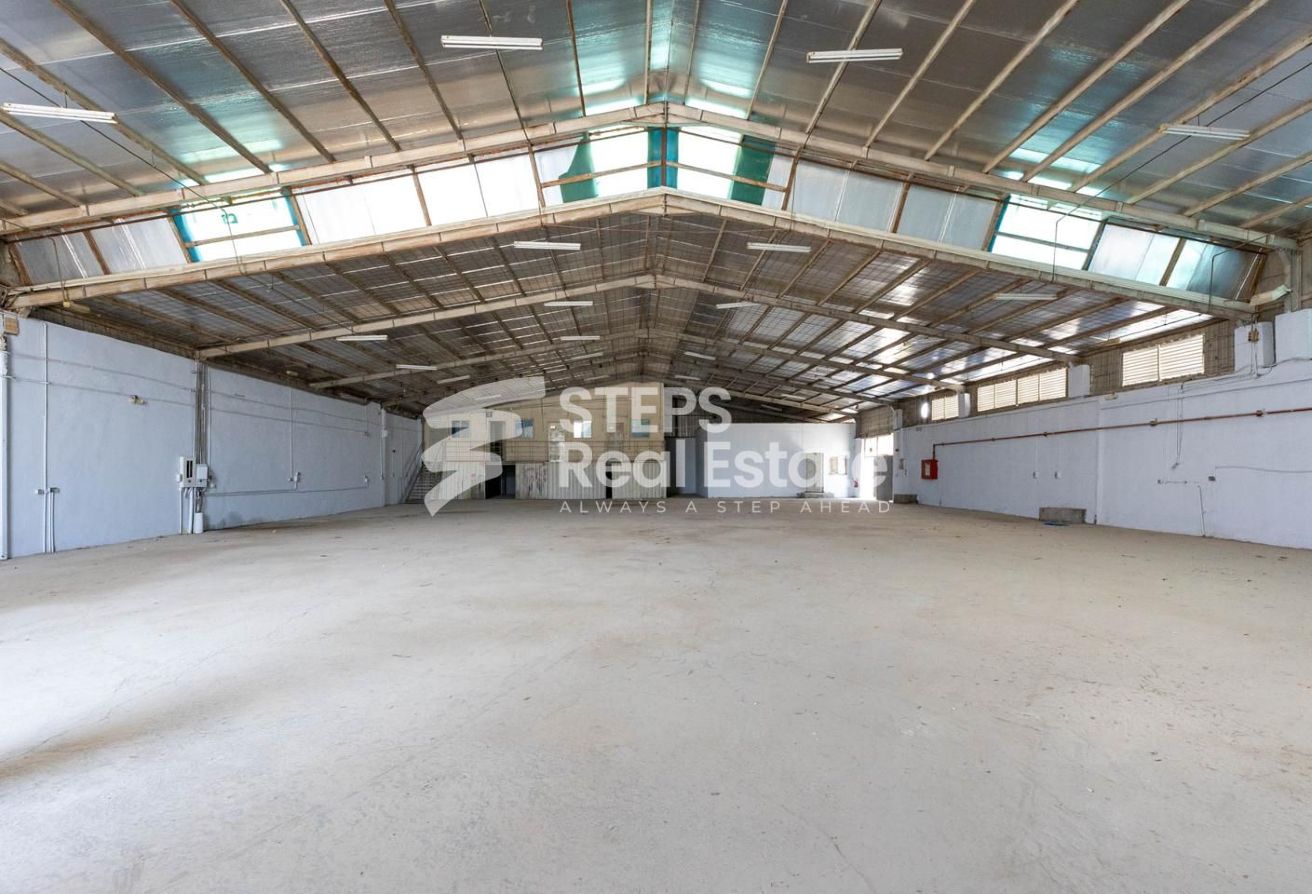 1500 SQM Garage for Rent in Industrial Area - warehouse in Industrial Area 1
