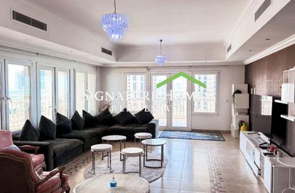 Apartment - 3 Bedrooms - 4 Bathrooms for rent in West Porto Drive - Porto Arabia - The Pearl Island - Doha