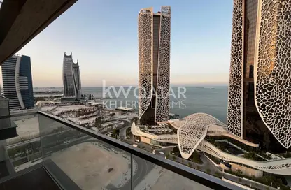 شقة - غرفة نوم - 2 حمامات للايجار في مرتفعات مارينا لوسيل - منطقة المارينا - الوسيل