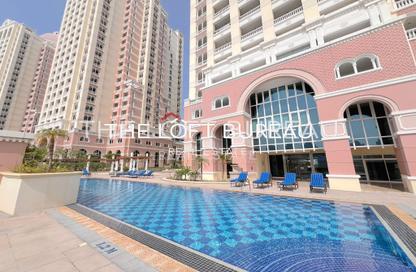 Apartment - 1 Bedroom - 2 Bathrooms for rent in Viva West - Viva Bahriyah - The Pearl Island - Doha