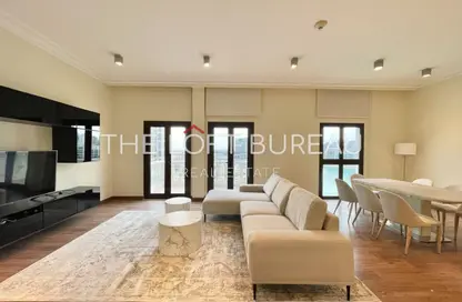 Apartment - 3 Bedrooms - 4 Bathrooms for rent in Mercato - Qanat Quartier - The Pearl Island - Doha