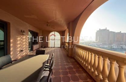 Apartment - 1 Bedroom - 2 Bathrooms for rent in East Porto Drive - Porto Arabia - The Pearl Island - Doha