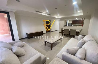 Apartment - 1 Bedroom - 2 Bathrooms for rent in Tower 19 - Porto Arabia - The Pearl Island - Doha