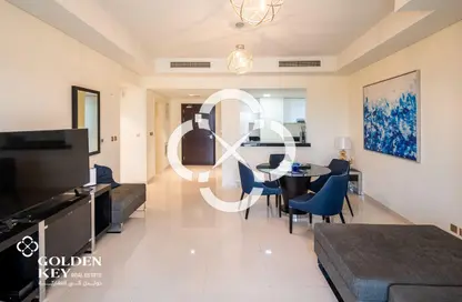 Apartment - 1 Bedroom - 2 Bathrooms for rent in Burj DAMAC Waterfront - Waterfront Residential - The Waterfront - Lusail