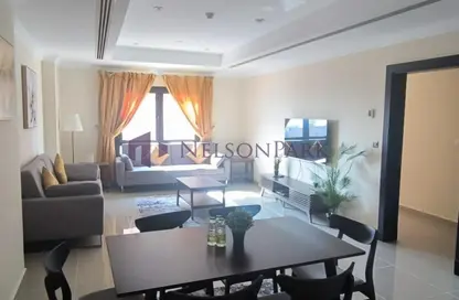 Apartment - 1 Bedroom - 2 Bathrooms for rent in East Porto Drive - Porto Arabia - The Pearl Island - Doha Apartment - 1 Bedroom - 2 Bathrooms for rent in East Porto Drive - Porto Arabia - The Pearl Island - Doha